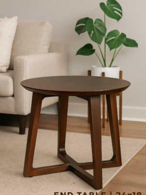 Sireen Era Minimalist Solid Wood Bedside Table