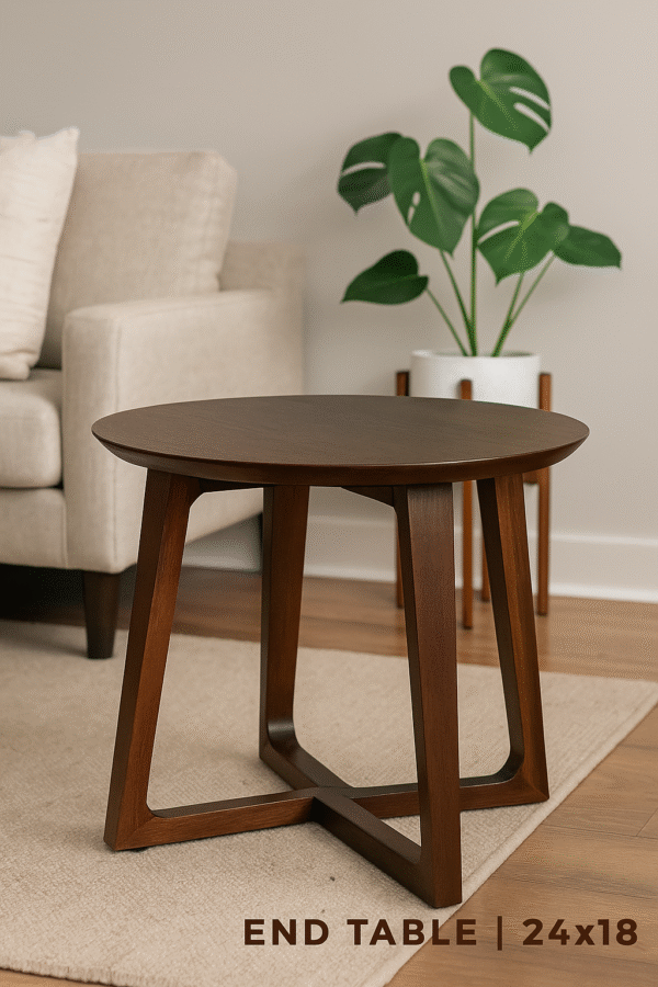 Sireen Era Minimalist Solid Wood Bedside Table