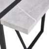 Sireen Era Graystone 55-Inch Modern Dining Table