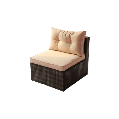 Sireen Era 7-Piece Outdoor Rattan Sofa Set with Coffee Table – Modular Patio Furniture