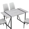 Sireen Era Graystone 55-Inch Modern Dining Table