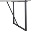 Sireen Era Graystone 55-Inch Modern Dining Table