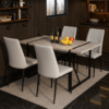 Sireen Era Graystone 55-Inch Modern Dining Table