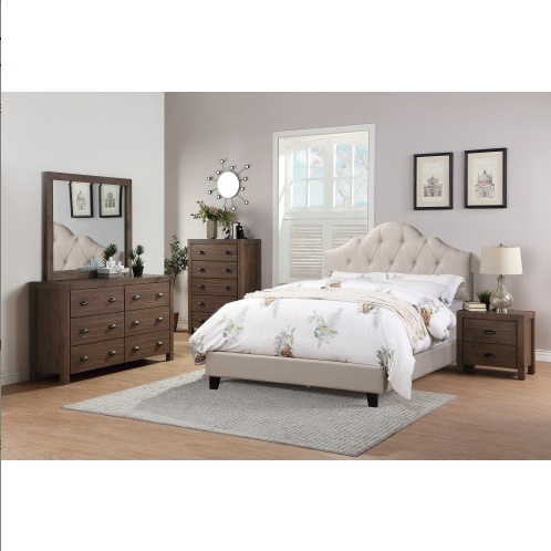 Sireen Era Serene Arch Tufted Queen Bed